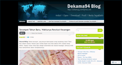 Desktop Screenshot of dekama94.wordpress.com