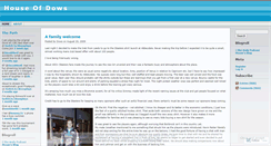 Desktop Screenshot of houseofdows.wordpress.com