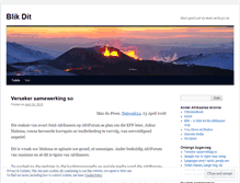 Tablet Screenshot of blikdit.wordpress.com