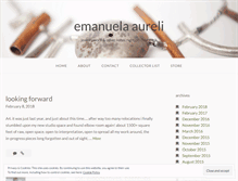 Tablet Screenshot of emanuelaaureli.wordpress.com