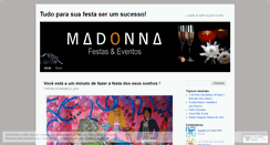 Desktop Screenshot of madonna3.wordpress.com