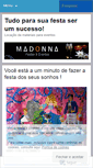 Mobile Screenshot of madonna3.wordpress.com