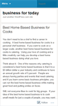 Mobile Screenshot of businessfortoday.wordpress.com