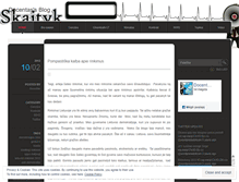 Tablet Screenshot of docentas.wordpress.com