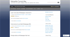 Desktop Screenshot of metropolitantouring.wordpress.com