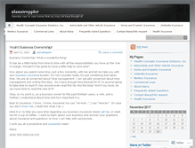 Tablet Screenshot of alanatreppler.wordpress.com