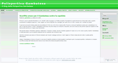 Desktop Screenshot of gambatesa.wordpress.com