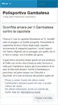 Mobile Screenshot of gambatesa.wordpress.com