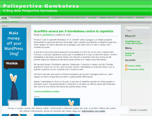 Tablet Screenshot of gambatesa.wordpress.com