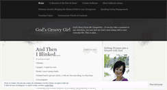 Desktop Screenshot of godsgroovygirl.wordpress.com