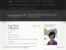 Tablet Screenshot of godsgroovygirl.wordpress.com