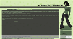 Desktop Screenshot of entertainmentdelight.wordpress.com