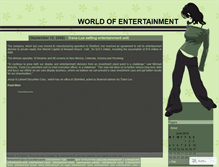 Tablet Screenshot of entertainmentdelight.wordpress.com