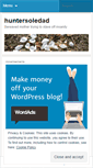 Mobile Screenshot of huntersoledad.wordpress.com