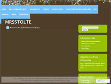 Tablet Screenshot of mrsstolte.wordpress.com