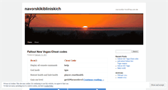 Desktop Screenshot of navorskikibliniskich.wordpress.com