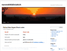 Tablet Screenshot of navorskikibliniskich.wordpress.com