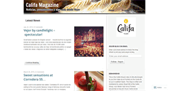 Desktop Screenshot of grupocalifa.wordpress.com