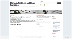 Desktop Screenshot of gastroenteritis.wordpress.com