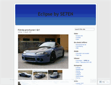 Tablet Screenshot of eclipse7en.wordpress.com