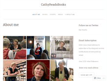 Tablet Screenshot of cathyreadsbooks.wordpress.com