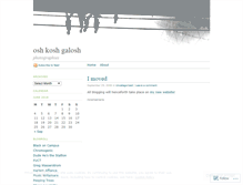Tablet Screenshot of galoshes.wordpress.com