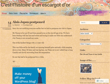 Tablet Screenshot of cestlhistoiredunescargot.wordpress.com