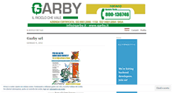 Desktop Screenshot of garbysrl.wordpress.com