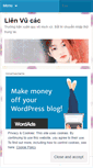 Mobile Screenshot of lienvucac.wordpress.com
