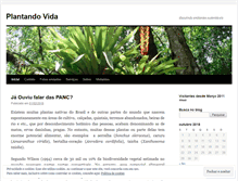 Tablet Screenshot of plantandovida.wordpress.com