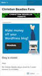 Mobile Screenshot of christianbeadles.wordpress.com