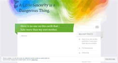 Desktop Screenshot of homostasis.wordpress.com