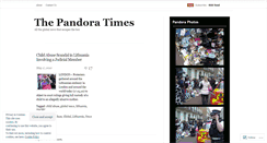 Desktop Screenshot of pandoratimes.wordpress.com