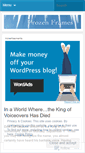 Mobile Screenshot of frozenframes.wordpress.com