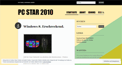 Desktop Screenshot of pcstar2010.wordpress.com