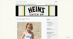 Desktop Screenshot of heinscatchup.wordpress.com