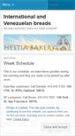 Mobile Screenshot of hestiabakery.wordpress.com