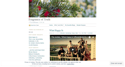 Desktop Screenshot of fragranceoftruth.wordpress.com