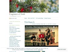 Tablet Screenshot of fragranceoftruth.wordpress.com