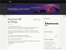 Tablet Screenshot of dalkullansadventure.wordpress.com