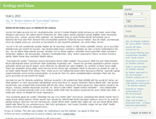 Tablet Screenshot of ecologyandislam.wordpress.com