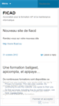Mobile Screenshot of ficad.wordpress.com