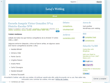 Tablet Screenshot of la14.wordpress.com