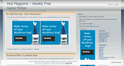 Desktop Screenshot of hubmag.wordpress.com