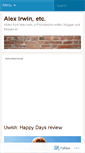 Mobile Screenshot of alexirwin.wordpress.com