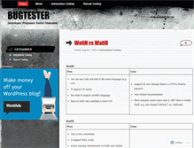 Tablet Screenshot of bugkillertester.wordpress.com