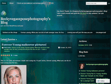 Tablet Screenshot of beckyvegasxposephotography.wordpress.com