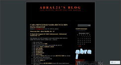 Desktop Screenshot of abral21.wordpress.com