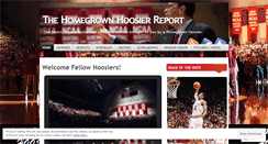 Desktop Screenshot of homegrownhoosierreport.wordpress.com