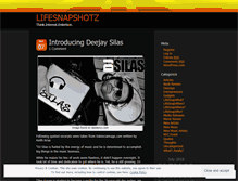Tablet Screenshot of lifesnapshotz.wordpress.com